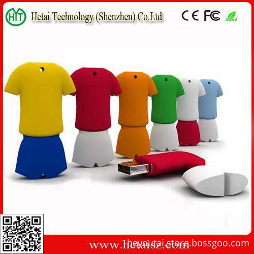 High Quality T-Shirt USB Flash Drive 4GB in Bulk